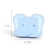 Kids Handmade Acacia Wood Blue Elephant Knob